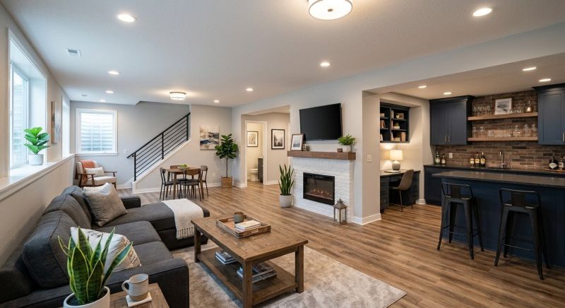 Basement Modification in Alpharetta, GA